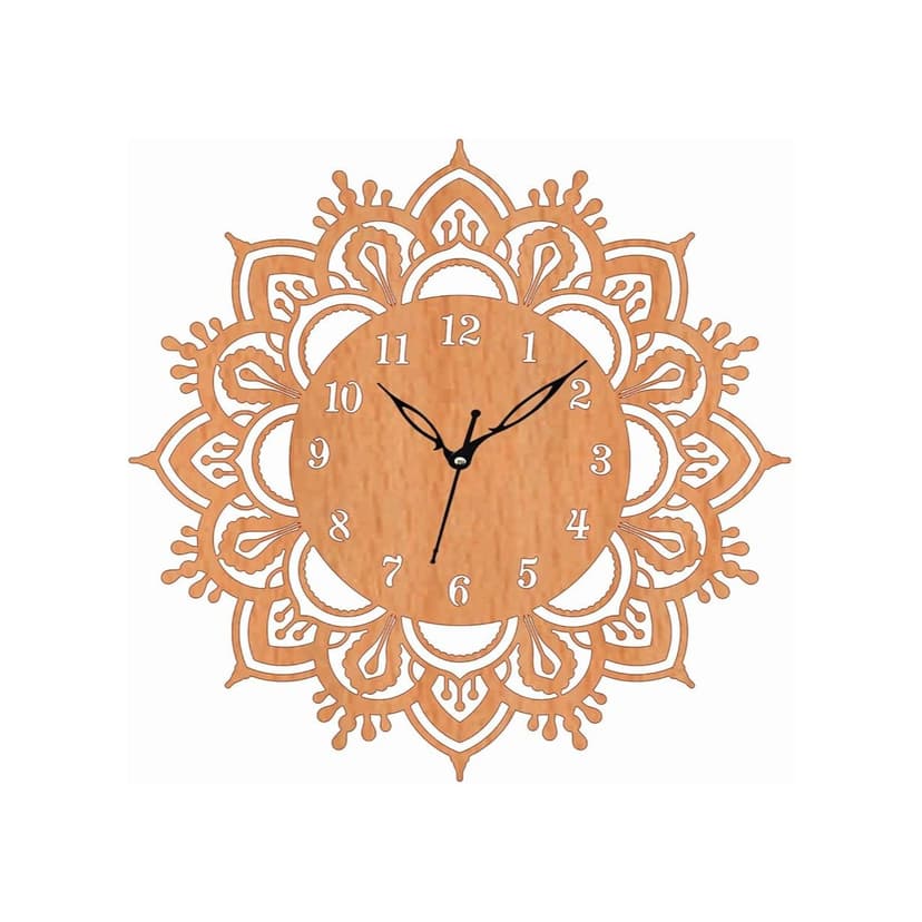 Elegant Wooden Wall Clock